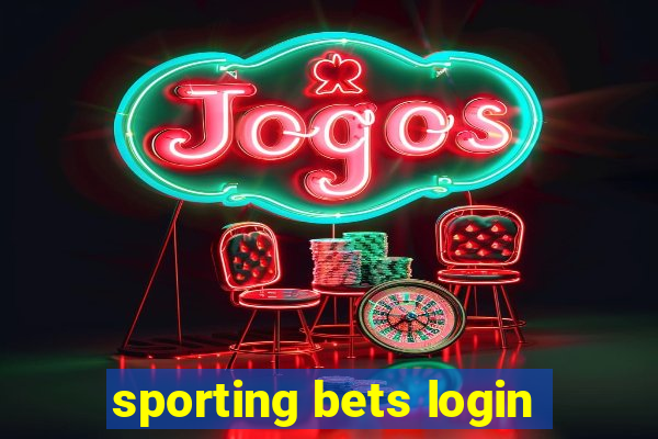 sporting bets login